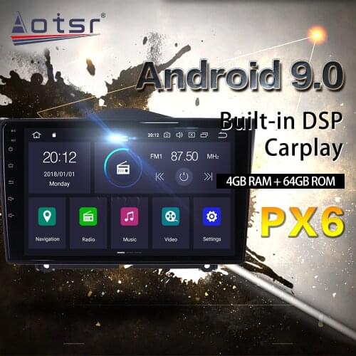 For Lada Granta 2017 2018 Car Multimedia Radio Player Stereo Android 9 Build in DSP 9 inch IPS Screen Audio Navi WIFI head unit