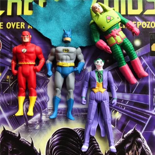 Bandai Joker Batmans Mini Figure Desktop Decoration Collection Gift Surprise Action Figures Static Toys