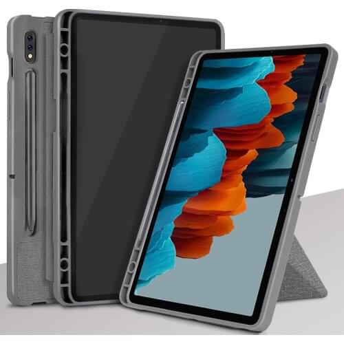 Case for samsung galaxy tab S7 FE T736 12.4 2021 tablet cover with Pencil Holder