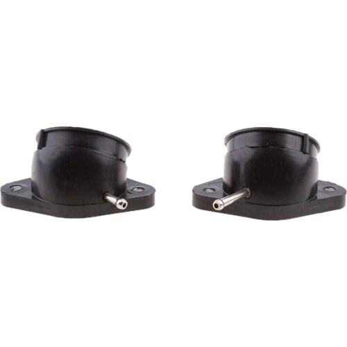 Black Carb Carburetor Intake Manifold For For Yamaha XV500 1992-1998