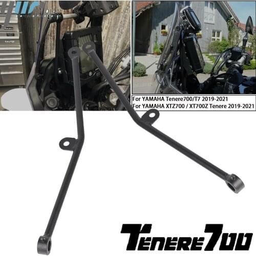 For YAMAHA XTZ700/XT700Z Tenere 700 T7 2019 2020 2021 CNC Motorcycle Anti-Bobble-Head installed avigation anti vibration bracket