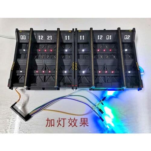 Genaku USB powered LED light Gundam Action Figure Assemble Model Toys