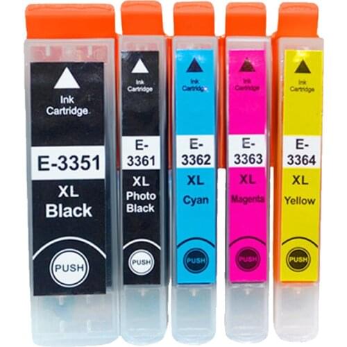 Ink Cartridge for Epson 33XL T3351 T3361 T3362 T3363 T3364 Expression Premium XP 530 540 630 635 640 645 830 900 XP7100 Printer