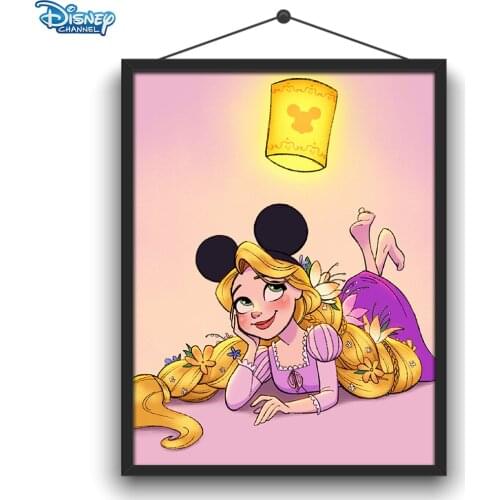 Disney 5D DIY Diamond Painting Princess "Mickey Mouse Headwear" Series Diamond Embroidery Kit Handcraft Home Decoration