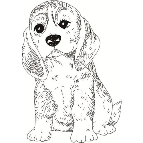 New Transparent Silicone Clear Rubber Stamp Sheet Cling Scrapbooking DIY Cute Pattern Photo Album Paper Card Decor dog Stamp