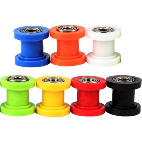 8/10mm Drive Chain Roller Pulley Wheel Slider Tensioner Wheel Guide For Enduro Motorcycle Motocross PIT Dirt Bike ATV CRF CR XR
