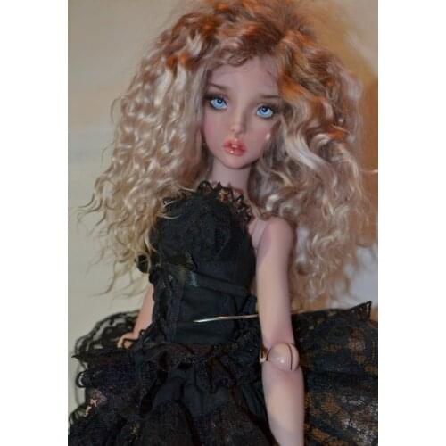 Ellana 1/4 female bjd female doll give eyeball joint doll gift