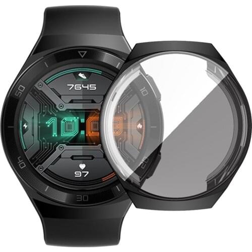 For huawei watch gt 2e Screen Protector case Ultra-Thin TPU Bumper Anti-Fall Flexible Cover for huawei gt 2e watch case Protect