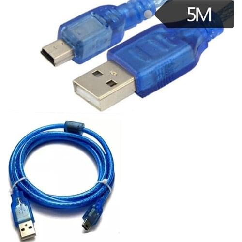 0.8m-5m USB 2.0 A Male To Mini B Male Plug Premium Adapter Extension Cable