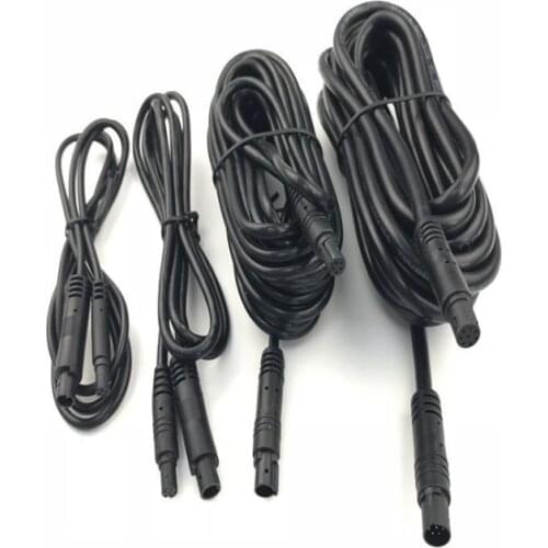 1pcs 8pin Male to Female Extension Cord Car Camera Extension Cable Rear View Line