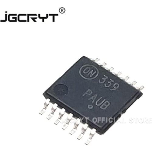 10Unids/lote Off-the-shelf LM339DTBR2G LM339DT silk screen printing 339 TSSOP quality assurance can shoot directly