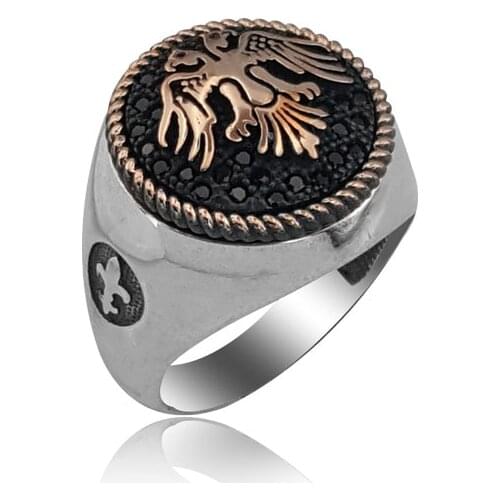 925 Silver Ottoman Rings for Men Ertugrul Ring Kayi Rings for Man