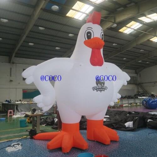 Free air ship to door, Advertising inflatables rooster,Inflatable advertising cartoon characters,Inflatable advertising cock