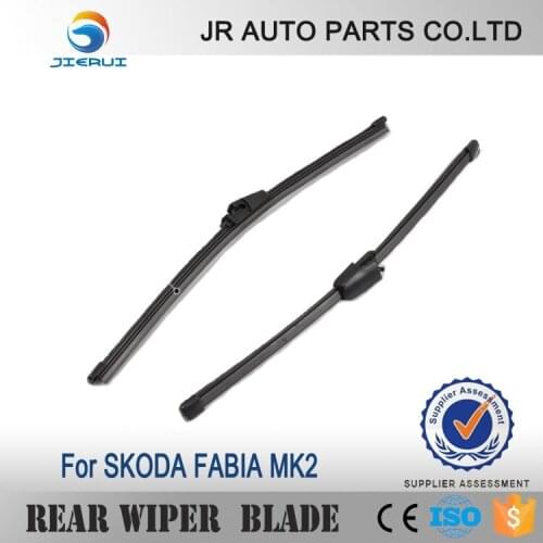 FREE SHIPPING FOR SKODA FABIA MK2 5J + VRS REAR WINDSCREEN WIPER ARM AND BLADE SET Onwards 2006