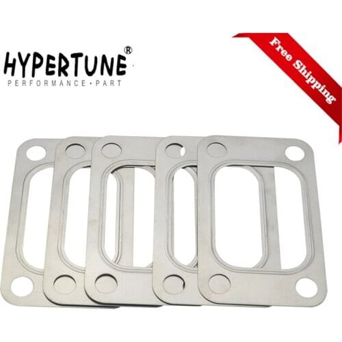 Free Shipping T3 T34 T35 T38 GT35 GT35R Turbo Turbine Inlet Manifold Gasket 304 Stainless Steel HT4801