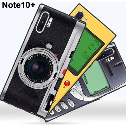 For Samsung Galaxy Note 10 Pro plus Case retro soft tpu phone Cases For Samsung Note10 Pro Note10+ 5G back Cover Note10 + Shell