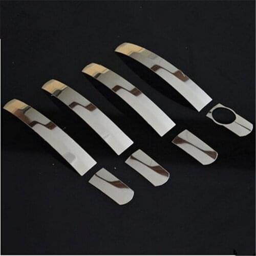 4pcs case for Ford focus 2 focus 3 Kuga 2009-2017 Stainless Steel door handle car styling car accessories