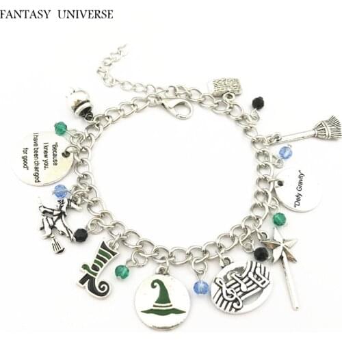 FANTASY UNIVERSE Freeshipping 20pc a lot wicked charm bracelet DKFJNDD02