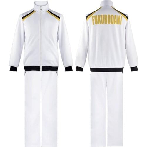 Haikyuu Fukurodani Bokuto Koutarou Akaashi Keiji Jacket Pants Volleyball Team School Uniform Cosplay Costume Haikiyu Sportswear