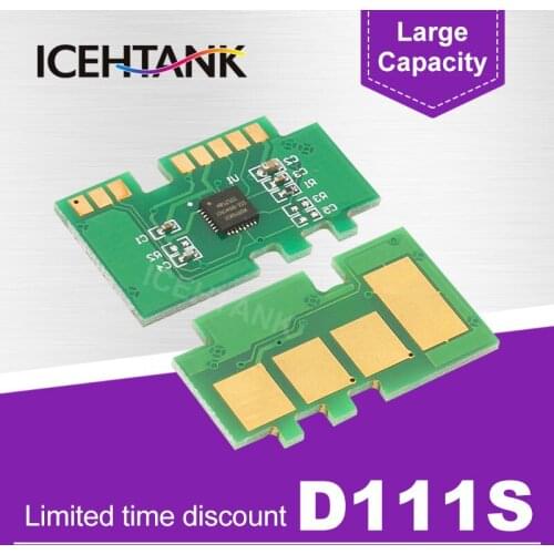 ICEHTANK Black Toner Chips MLT-D111S Reset Chip for Samsung SL-M2020 SL-M2022 SL-M2020W SL-M2026 SL-M2070 SL-M2071 SL-M2074