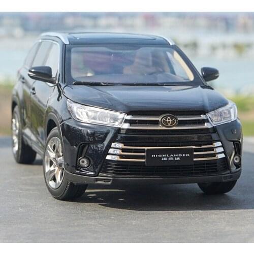 1/18 Alloy Die-casting Car Model GAC Toyota 2018 Brand New Highlander Adult Collection Holiday Gift Decoration Display