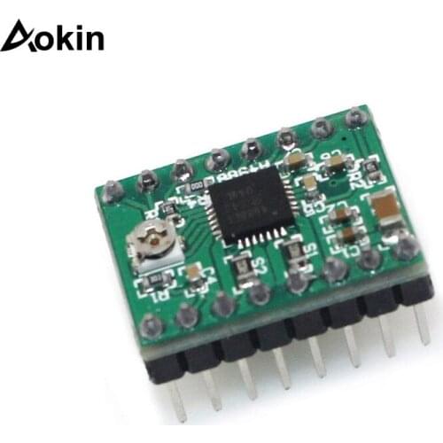 5pcs A4988 Compatible StepStick Stepper Motor Diver Module with Heat Sink for 3D Printer Controller Ramps 1.4