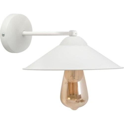 New Modern Retro Applique White Hood sconce