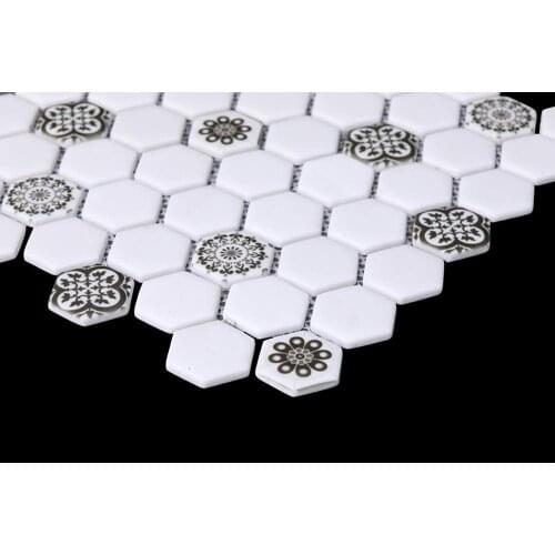 Mosaic tiles for kitchen and bathroom walls