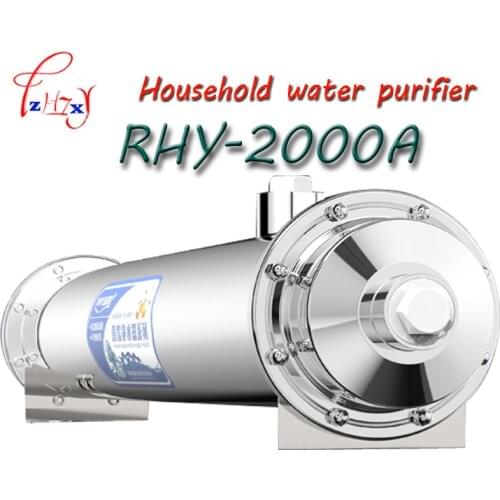 RHY-2000A Stainless Steel Ultrafiltration Water Purifier without Electricity, UF Membrane Filters Straight Drink Water Filter