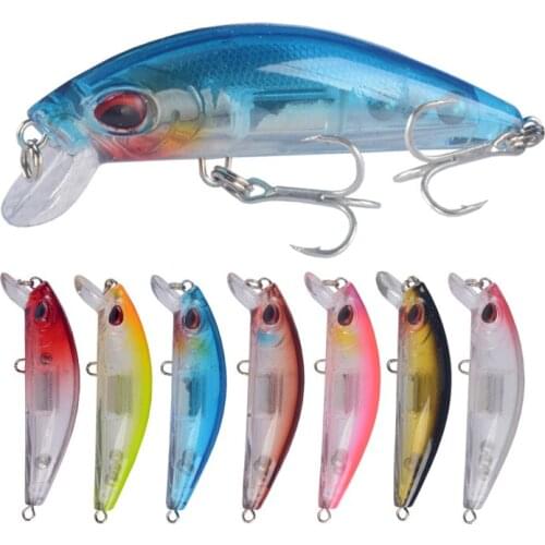 1PCS Minnow Fishing Lure 70mm 11g Sinking Hard Bait Wobbler Jig Bait Crankbait Carp Striped bass Pesca Fishing tackle SwimBait