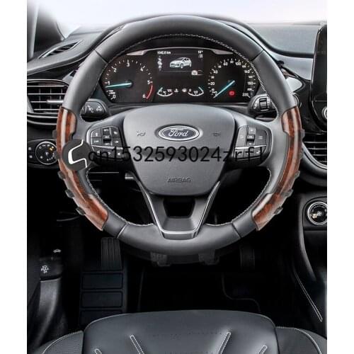 Car Steering Wheel Booster Anti Slip Sleeve For Ford Ecosport Kuga Edge Focus Car Accessories