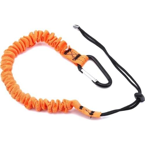 High Quality New Carabiner Lanyard Retractable Safety Rope Telescopic Elastic Climbing Tool anti-fall Safety Ropes