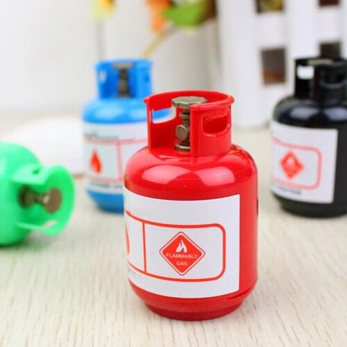 1pcs Cartoon Gas Tank Shape Pencil Sharpener Plastic mini Pencil sharpener Double hole Hand held Manual Sharpener for school