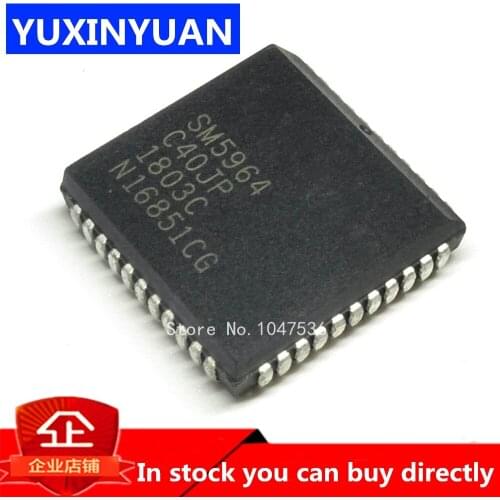 1PCS SM5964C40JP SM5964C40 SM5964 PLCC40