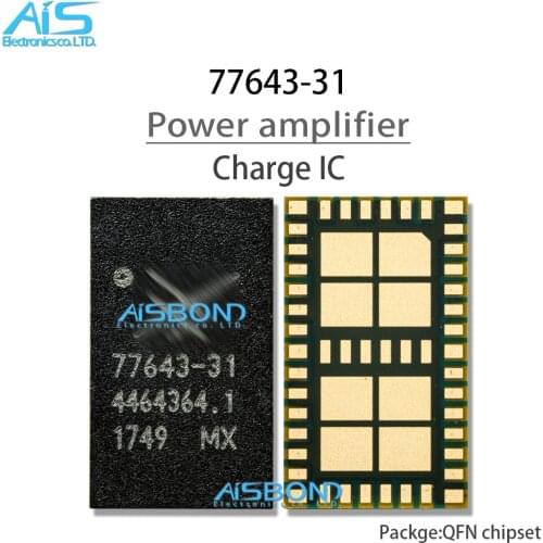 2pcs/lot 77643-31 PA IC For Mobile phone Power Amplifier IC SKY77643-31 Signal Module Chip