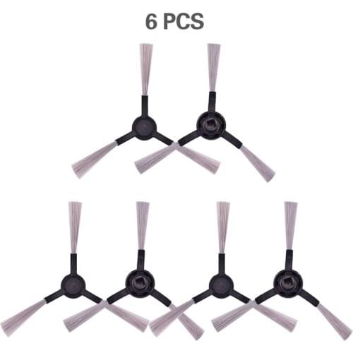 Black and blue two 3 pairs/5 pairs of spare side brushes for Viomi V2 V-RVCLM21B intelligent robot vacuum cleaner professional a