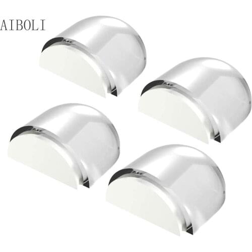 Door Stopper No Need Punch Transparent Self Adhesive Door Holder Door Stop for Home Protect Walls and Furniture Accessories