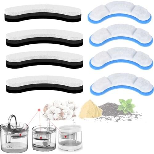 Pet Fountain Filter Elements WF050/WF060 Activated Water Dispenser Filters, For Cats Pet Drinking Bowl Auto Feeder
