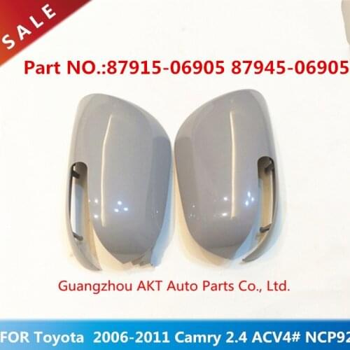 Side Mirror Cover for Toyota 2006-2011 Camry 2.4 ACV4# NCP92 OEM :87915-06905 87945-06905 Car Auto Parts