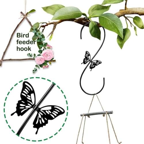 Bird Feeder Hanger Hooks Tree Branch S Hooks Garden Butterfly Bird Feeder Hanger Hook