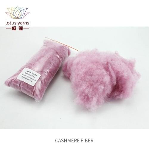 25g Pack 100% Cashmere Fiber For Hand Knitting Crochet DIY