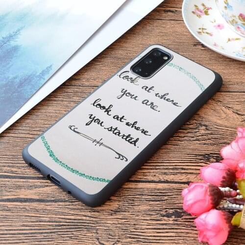 For Samsung Galaxy That Would Be Enough Print Soft Matt Phone Case