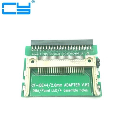 CF Compact Flash Merory Card to 44pin 2.5" Inch IDE Hard Drive SSD Converter Adapter