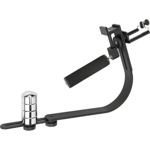 Camcorder video kamera VV-12 Handheld Video Stabilizer System with Counterweights for DSLR Cameras Cellphones camera