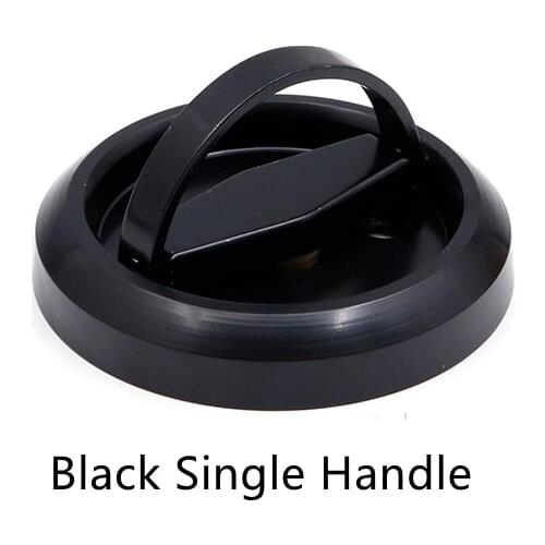 RONGYAO 304 Stainless Steel Handle Recessed Invisible Cup Door Handle Cabinet Pulls Fire Proof Disk Ring Handle