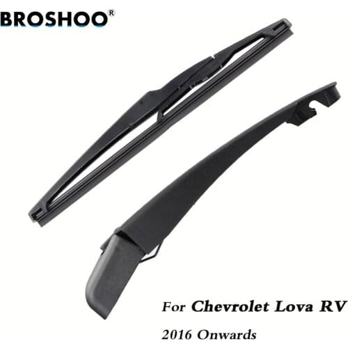BROSHOO Car Rear Wiper Blades Back Windscreen Wiper Arm For Chevrolet Lova RV Hatchback (2016-) 250mm,Windshield Auto Styling