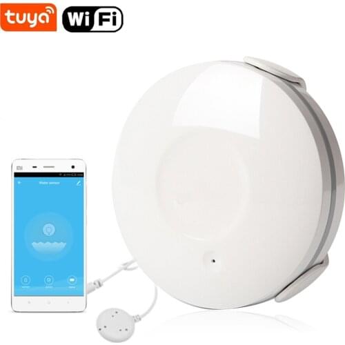 NEO Smart WiFi Water Flood Sensor Water Leakage Detector App Notification Alerts for Home Smart Living