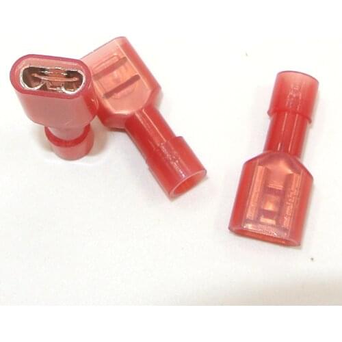 22-18 AWG FULLY INSULATED 6.3mm Female SPADE CRIMP CONNECTOR TERMINAL (QTY1000)
