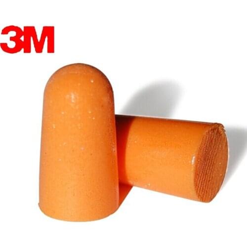 20pairs 3M 1100 Authentic Slow Reboun Foam Soft EarPlugs Noise Reduction Sleeping Swimming Travel Work Disposable Ear Protective
