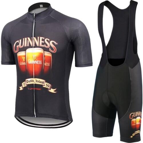 2020 BEER MEN cycling jersey set black biking cycling clothing Multiple types gel pad Top racing bicycle clothes MTB jersey set